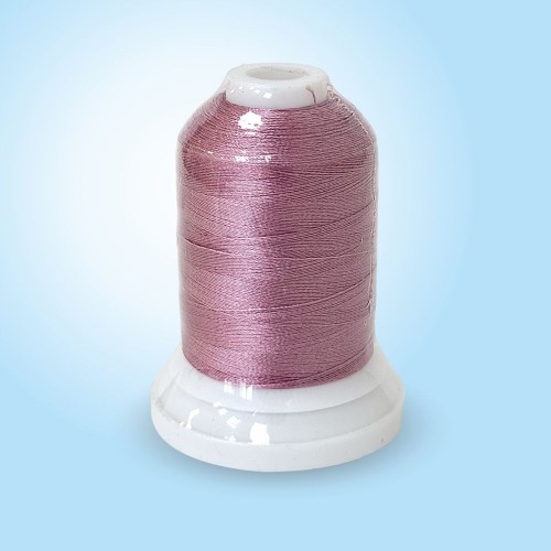 Нитки вышивальные 120D/2 1000 ярд B109 пепельно-розовый 100% ПЭ (1 шт)