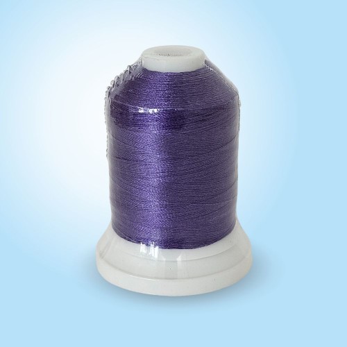 Нитки вышивальные 120D/2 1000 ярд B268 фиолетовый 100% ПЭ (1 шт)