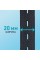 Резинка перфорированная 20 мм черный (уп. 25 м)