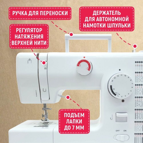 Машина швейная бытовая JANETE FHSM-705