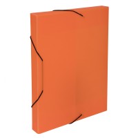 Expert Complete Короб архивный пластиковый 30 мм 1 шт. PRISMA NEON/Призма неон A4 эффект 3D оранжевый ЕС240400012