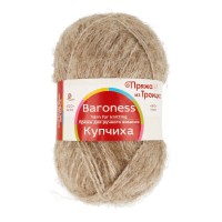 Пряжа из Троицка Купчиха 50\% верблюжья шерсть, 50\% акрил 10 шт. х 100 г 300 м №043 суровый лен