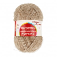 Пряжа из Троицка Купчиха 50\% верблюжья шерсть, 50\% акрил 10 шт. х 100 г 300 м №043 суровый лен