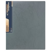 Expert Complete Premier/Премьер Папка на 2 О-кольцах A4 700 мкм 25 мм волокно 4 шт. d - 20 мм серый new EC211330015