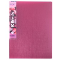 Expert Complete Trend ICEberries/Тренд Папка пруж.скоросш. A4 700 мкм 20 мм лён 1 шт. брусника EC210520070