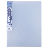 Expert Complete Trend ICEberries/Тренд Папка на 2 О-кольцах A4 700 мкм 25 мм лён 1 шт. d - 20 мм лёд EC21132004