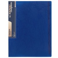 Expert Complete Premier/Премьер Папка на 4 О-кольцах A4 700 мкм 25 мм волокно 4 шт. d - 17 мм синий new EC211430002