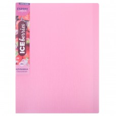 Expert Complete Trend ICEberries/Тренд Папка с вкладышами 60 л. A4 700 мкм 25 мм лён 1 шт. клубника EC211820073