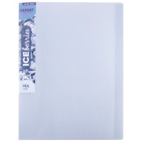Expert Complete Trend ICEberries/Тренд Папка с вкладышами 60 л. A4 700 мкм 25 мм лён 1 шт. лёд EC211820074
