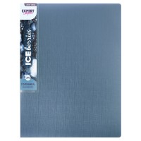 Expert Complete Trend ICEberries/Тренд Папка с вкладышами 60 л. A4 700 мкм 25 мм лён 1 шт. голубика EC211820071
