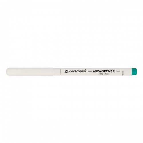 Centropen Ручка капиллярная (линер) Handwriter 2551/1 0.5 мм 12 шт. 2551/1 зелёный