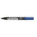 Centropen Маркер PERMANENT 2,5 мм перо круглое 10 шт. 8566/1 синий