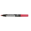 Centropen Маркер PERMANENT 2,5 мм перо круглое 10 шт. 8566/1 красный