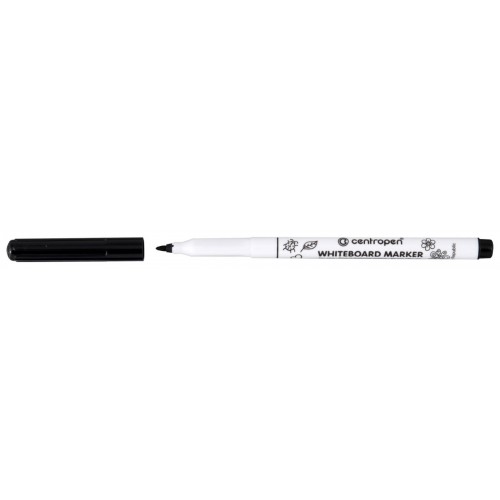 Centropen Маркер WHITEBOARD 1-2 мм перо круглое 12 шт. 2507/1 черный
