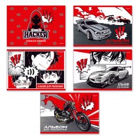 Светоч 8АЛСК4_1_3_9 Альбом для рисования 100 г/м2 A4 29 х 20.5 см 8 л. на скобе 20 шт. 000681 Быстро и весело