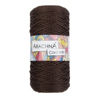 Пряжа ARACHNA Cord Mini 100\% полиэфир 3 шт. х 75 г 200 м №06 коричневый