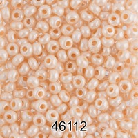 Бисер Чехия круглый 4 10/0 2.3 мм 500 г 46112 (Ф221) под жемчуг