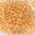 Бисер Чехия круглый 4 10/0 2.3 мм 500 г 47115 (Ф222) т.т.кремовый
