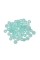 Кнопка Micron POM-10/500 Кнопки пластиковые пластик d 10 мм 500 шт. № 011 бирюза