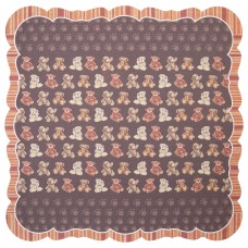 Бумага для скрапбукинга Mr.Painter PSL 190 г/кв.м 30 x 30 см 10 шт. (190)036 Медведи