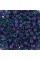 Бисер Zlatka GR 08/0 (0009A-0023A) 10 х 10 г №0020A-1 т.фиолетовый