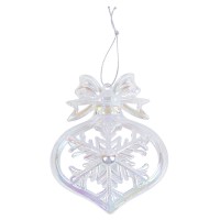SNOWEEKON SNW-D191 Елочная игрушка 10 см 10 х 4.5 х 9 см 5 х 1 шт. СК/Распродажа №01 луковица