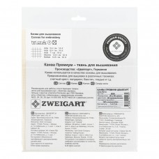 Канва К04 "Zweigart" Aida Premium №14 ФАСОВКА 100\% хлопок 30 х 40 см 264 кремовый
