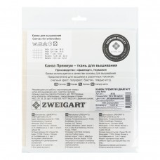 Канва К16 Zweigart Aida Premium №16 ФАСОВКА 100\% хлопок 50 х 50 см 264 кремовый