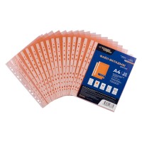 Expert Complete Premier/Премьер Файл-вкладыш, цветной A4 20 шт. 35 мкм матовый оранжевый ЕС220670122