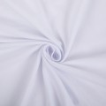 Ткань Gamma Трикотажное полотно Кулирная гладь 40/1 Comp.Penye FULL LYC ФАСОВКА GCM 95\% хлопок, 5\% лайкра 1000 х 170 см 02 белый/white