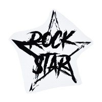 Gamma M №02 Термотрансфер 1 шт М-228 рок звезда (rock star) 18x17 см