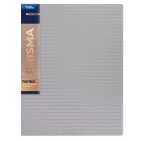 Expert Complete PRISMA/Призма Папка с металлическим прижимом A4 700 мкм 20 мм эффект 3D 6 шт. серебряный new EC210700129