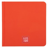 Аква-колор IZO-BK-1212 Скетчбук 120 г/м2 12 х 12 см сшивка 80 л. 01 красный