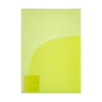 Expert Complete Trend NEON/Тренд неон Папка-уголок (2 кармана) A4 180 мкм волокно 20 шт. желтый EC210030029