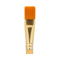 Кисть синтетика Mr.Painter SBF 204-18 плоская 5 шт короткая ручка №18