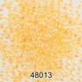 Бисер Чехия круглый 4 10/0 2.3 мм 500 г 48013 (Ф244) желтый