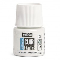 PEBEO Краска по коже Setacolor 45 мл 295601 Белый