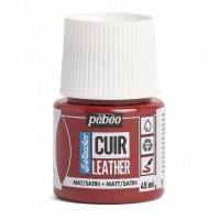 PEBEO Краска по коже Setacolor 45 мл 295606 Красный глубокий