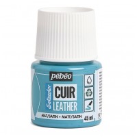 PEBEO Краска по коже Setacolor 45 мл 295613 Бирюзовый