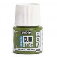 PEBEO Краска по коже Setacolor 45 мл 295617 Зеленый хаки