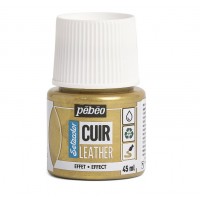 PEBEO Краска по коже Setacolor 45 мл 295633 Золотой металлик