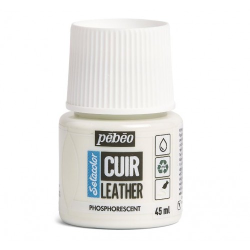 PEBEO Краска по коже Setacolor 45 мл 295649 Фосфоресцентный