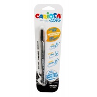Carioca Ручка гелевая Oops со стираемыми чернилами 0.7 мм 43036/01 цвет чернил: черный