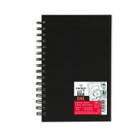 Canson Блокнот для зарисовок One 100 г/м2 A5+ 14 х 21.6 см на спирали 80 л. C400039211
