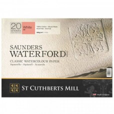 St. Cuthberts Mill Альбом для акварели 300 г/м2 26 х 36 см склейка с одной стороны 20 л. T45930001011D мелкозернистая