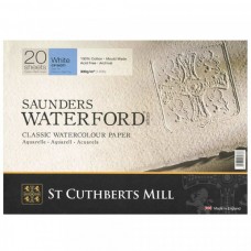 St. Cuthberts Mill Альбом для акварели CP 300 г/м2 18 х 26 см склейка с одной стороны 20 л. T46330001011B среднезернистая