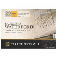St. Cuthberts Mill Альбом для акварели Rough 300 г/м2 18 х 26 см склейка с одной стороны 20 л. T46630001011B крупнозернистая