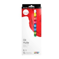 Краска масляная "Daler Rowney" набор Simply 12 цв. х 12 мл 118500100