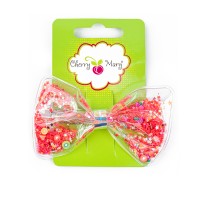 CHERRY MARY DZ07078 Заколка для волос 5 х 1 шт. №02 красный