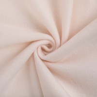 Ткань Gamma Ворсовое трикотажное полотно Флис двусторонний ФАСОВКА FG-005N 100\% полиэстер 150 х 160 см бежевый/beige